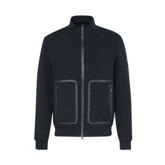 Peuterey Zip-throughs, male, Blue, Size: XL Kyarr Jacket