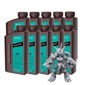 OEM Resina Fotosensible, Alta Precisi&oacute;n, F&aacute;cil De Usar, Gris S&oacute;lido