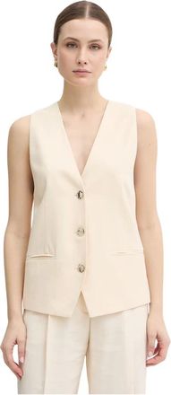 Twinset Donna, Giacche, Beige, S, new