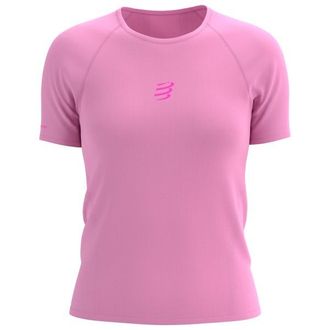 Compressport Trail Racing S/S T-Shirt Laufshirt f&uuml;r Damen | rosa