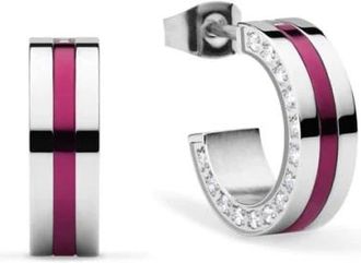 Bering Arctic Symphony Zilveren Oorbellen - Dames - Oorbellen - Veelkleurig - ONE Size - Accessoires