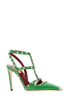 Valentino Garavani Strap Heels - Green