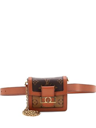 Louis Vuitton Dauphine Bumbag Reverse Monogram Canvas BB belt bag - Brown