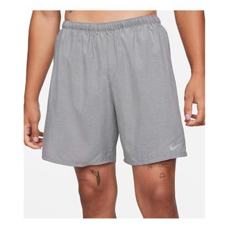 Nike Challenger Mens Brief-Lined 7 Running Shorts Smoke Grey Heather CZ9066-084