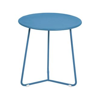 Fermob Cocotte Beistelltisch / Hocker, &Oslash; 34 cm x H 36 cm, maya blue