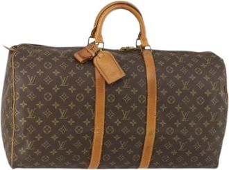 Louis Vuitton Pre-owned Weekendtas - Dames - Vintage Weekendtas - Bruin - ONE Size - Vintage