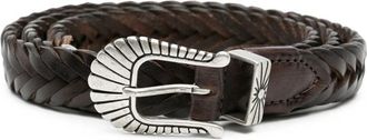Eraldo Braided Leather Belt