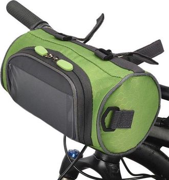 OEM Bolsa Para Manillar De Bicicleta Con Soporte Para Smartphone, Impermeable, Bolsa Para Manillar De Bicicleta, Hasta 6,2 Pulgadas, Azul
