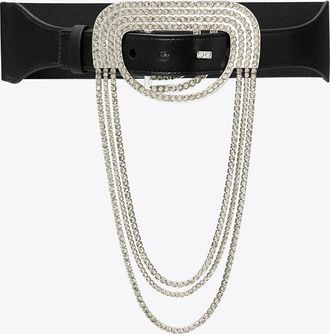 Tory Burch Womens Embellished Belt, size L/XL