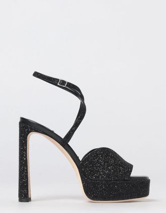 Jimmy Choo London Heeled Sandal JIMMY CHOO Woman color Black