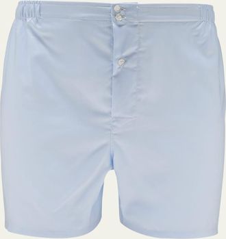 Emanuele Maffeis Mens Cotton-Blend Boxers