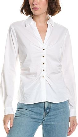 T Tahari Collared Woven Shirt