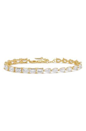 SHYMI Tennis Bracelet in Gold at Nordstrom