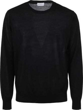 Ballantyne Round Neck Pullover - Heren - Ronde hals truien - Zwart - 4XL - Truien & Vesten
