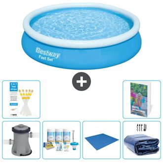 Bestway Piscina Bestway Fast Set Redonda - 366x76 Cm - 7-piezas S289