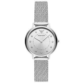 Emporio Armani Accessoires, Dames, Grijs, ONE Size, Kappa Horloge