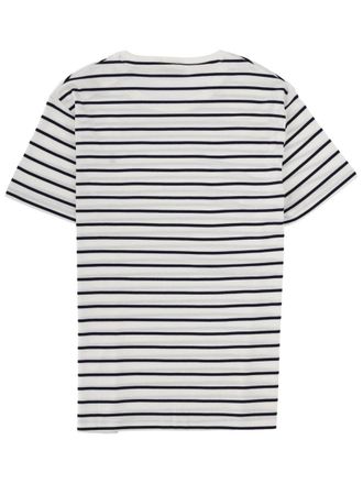 Polo Ralph Lauren Striped Logo T-Shirt - White