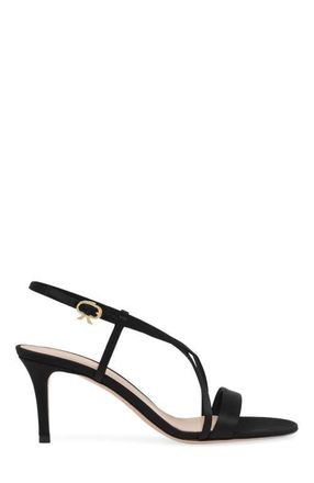 Gianvito Rossi Larisse 70 Sandals in Black at Nordstrom, Size 35.5