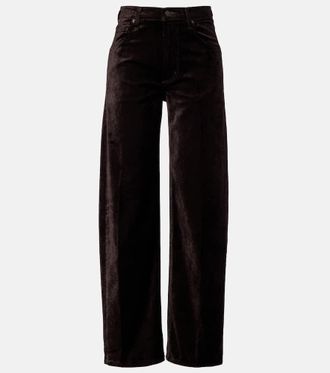 Citizens Of Humanity Pantaloni regular Ayla in velluto