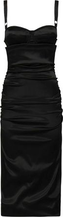 Dolce & Gabbana Draped Midi Dress