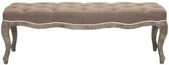 Safavieh Banco en madera de roble beige