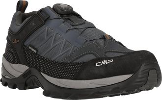 F.lli Campagnolo Wanderschuh CMP RIGEL LOW FITGO TREKKING SHOES WP, Herren, Gr. 40, antracite, arabica, Leder, Synthetik, Schuhe Wanderschuh, wasserdicht