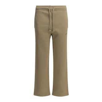 Autry Pantaloni sportivi Sppw122N con logo - - Trousers - Donna - Beige - S