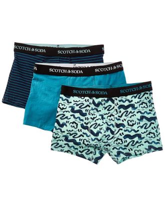 Scotch & Soda Set Of 3 Stretch Trunk