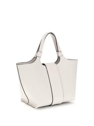 Roger Vivier Womens Handbag Belle Vivier Medium Ice Calf Leather Handbags Hand Bags