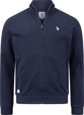 U.S.Polo Association heren sweatjack met opstaande kraag