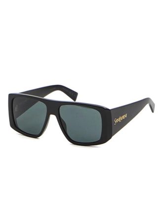 Saint Laurent Eyewear Occhiali da sole squadrati - Nero