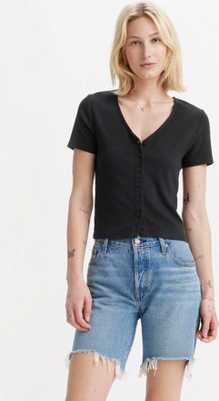Levi's V-Shirt mit Knopfleiste