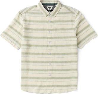 Vissla Mens J Linen Shirt Green XXL