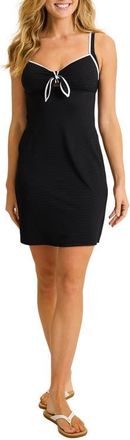 Tommy Bahama Island Cays Cabana Spa Dress in Black at Nordstrom, Size X-Small