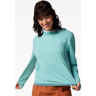 Cotopaxi Sombra Sun Hoodie - Womens in Tide Pool at Nordstrom, Size X-Large