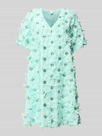 Vero Moda Cocktailkleid mit Pailletten Modell ABELONE in Mint, Gr&ouml;&szlig;e L