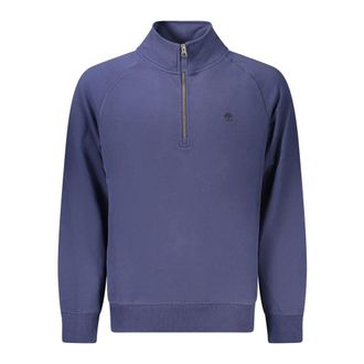 Timberland Sudadera con cremallera de cuarto y logo bordado Exeter River - Sweatshirts & Hoodies - Hombre - Azul - 2XL