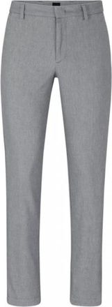 HUGO BOSS Heren, Broeken, Grijs, Maat: 3XL Katoen