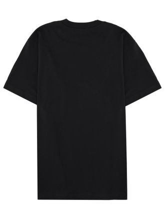 Moschino Logo-Printed Cotton T-Shirt - Black