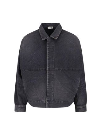 Fear of God Utility Jacket - Black Cotton Canvas
