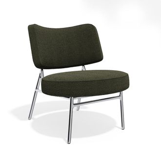 Sia Home Sill&oacute;n de sal&oacute;n tejido de rizo caqui