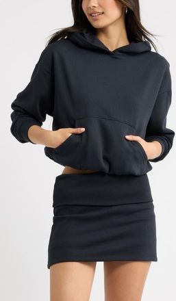 BP. Bubble Hoodie in Black Jet at Nordstrom, Size Xx-Small