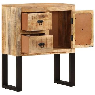 Berkfield Home Sideboard 60x30x76 cm Solid Mango Wood in Brown | Size: 60 x 30 x 76 cm