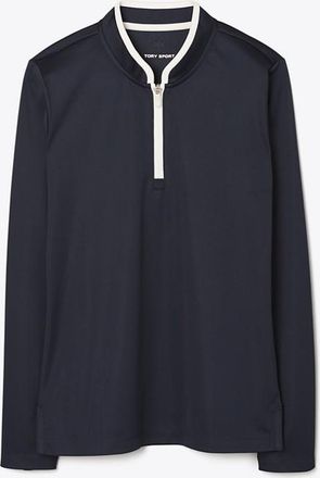 Tory Burch Womens Half-Zip Performance Pullover, size XS