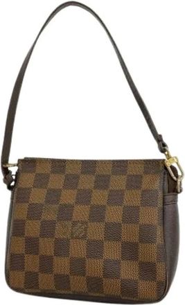 Louis Vuitton Pre-owned Mini Bags, female, Brown, Size: ONE SIZE Pre-owned Mini Pouch
