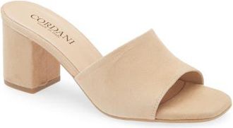 Cordani Irina Slide Sandal in Camoscio Cream at Nordstrom, Size 7.5Us