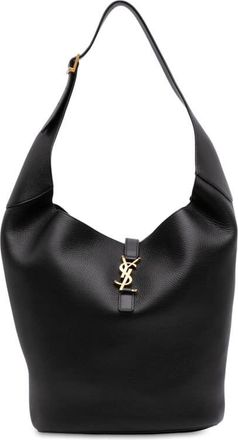 Saint Laurent Pre-owned Saint Laurent Grained Calfskin Le 5 a 7 Hobo Ladies E4WMEVDMLEHOE4N8