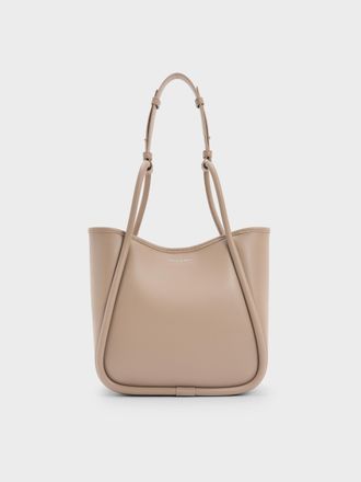 Charles & Keith Mini Lyla Tubular Tote Bag