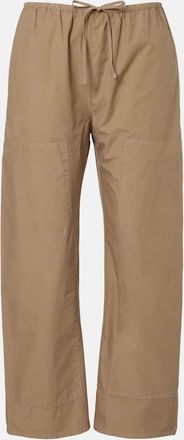 Leset Pantaloni Kyoto a gamba larga in cotone