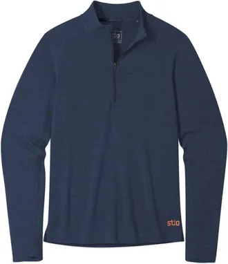 Stio Mens Basis PeakWool Midweight Half Zip